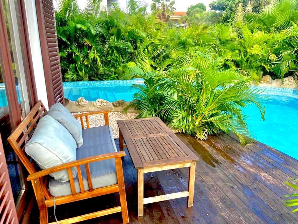 Neue Villa Tropic Paradise Willemstad Exteriör bild